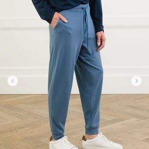 Cozy Earth Bamboo Mens Jogger Pants Lounge Activewear Pajama Blue Size 2X NWOT